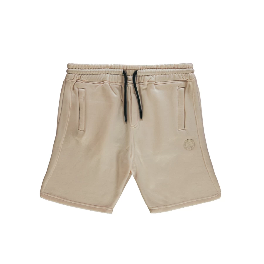 Aspact Genuine Leather Shorts in Taupe - Premium Women's Fashion