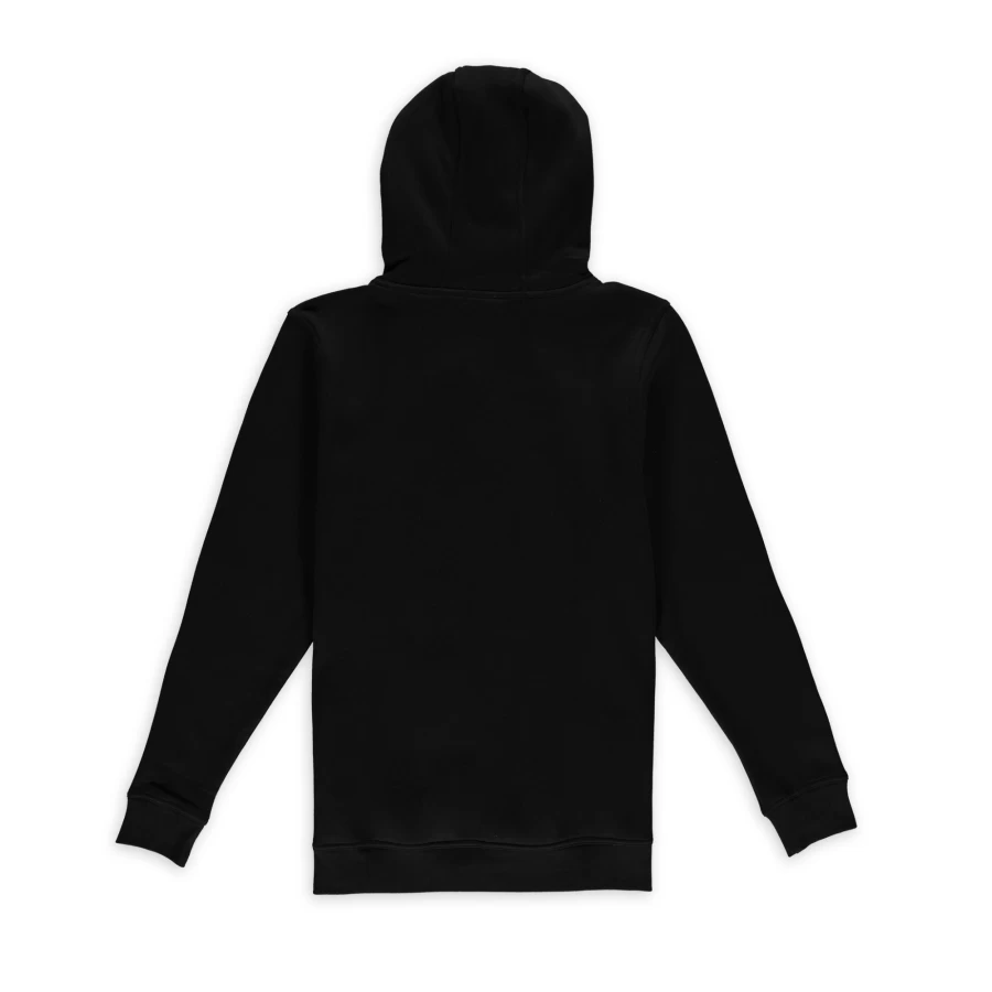 Aspact Premium Black Hoodie for Men & Women - Soft Cotton Comfort Fit Pullover