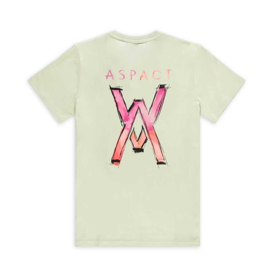 Aspact Abstract Tee 3.0 Aqua - Stylish Graphic T-Shirt for Men & Women