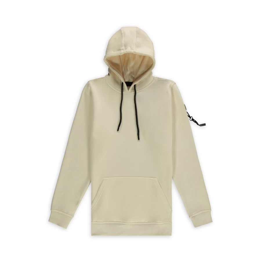 Aspart Clipper Beige Hoodie - Men's Casual Pullover Fleece Sweatshirt