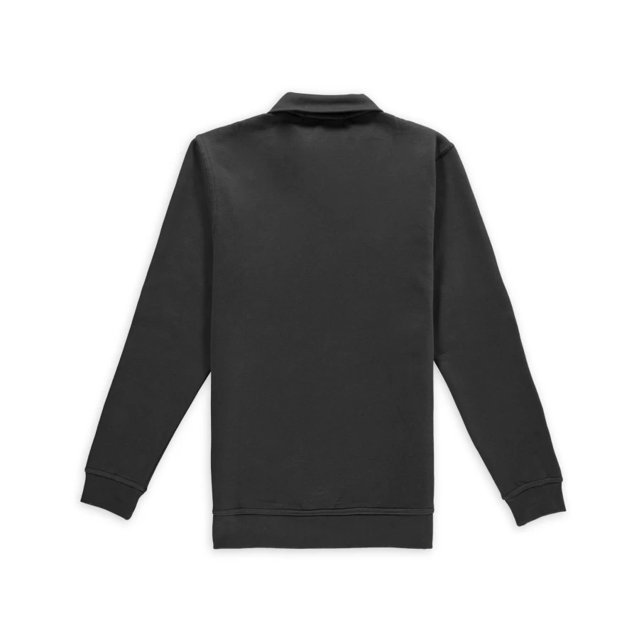 Aspact Premium Polo Sweater for Men - Soft Cotton Knit, Classic D.Grey Color, Stylish Casual Wear